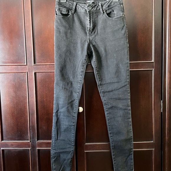 Dear John High Rise Gisele Skinny Jean - Color Black Size 26 - Picture 8 of 9